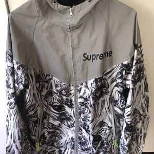 Vintage supreme tiger reflective jacket